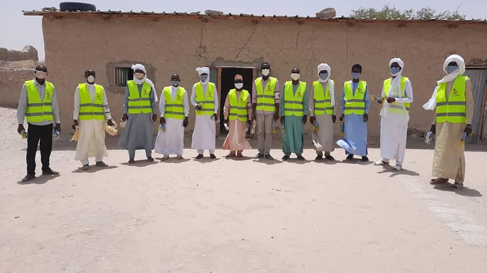 Article : Tchad : AJED-K (Association des Jeunes Engagés pour le Développement du Kanem) s&rsquo;engage dans la lutte contre la pandémie du Covid-19 dans le Kanem, deuxième province à être touchée